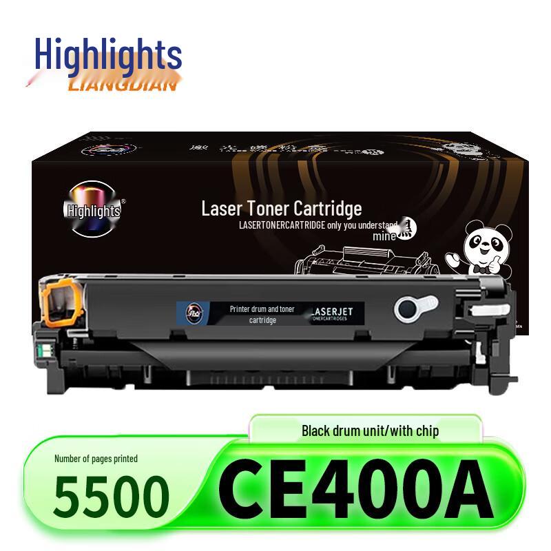 Compatible HP CE400A Black Toner Cartridge