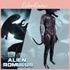 Cosplay Romulus Alien Costume Jumpsuits Headwear Stage Performance Halloween