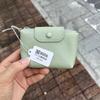 Women's Genuine Leather Coin Purse - Exquisite Portable Cowhide Clutch with Zipper