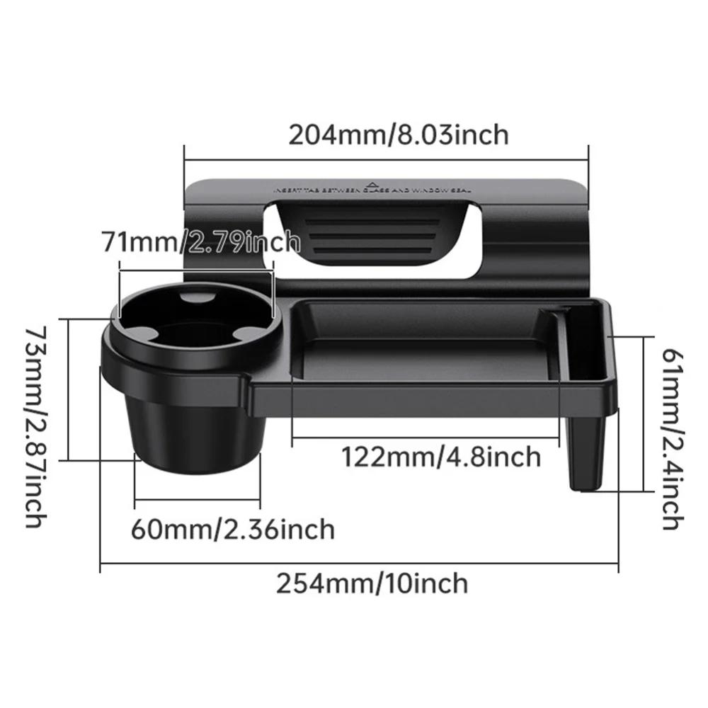 Car Cup Stand Phone Holder Mount Tray Side Door Window Storage Barrels Pocket Hanging Storage Racks For Vehicle Car Accessories