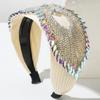 Industria Pesante Lusso Cerchietto con Catena di Diamanti Bordo Largo Accessori per Capelli Retrò Trend Lucido Accessori per Capelli da Ballo di Alta Gamma