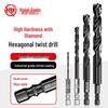 Cobalt Nitrided Hex Shank Stainless Steel Twist Drill Bit Set - High Hardness