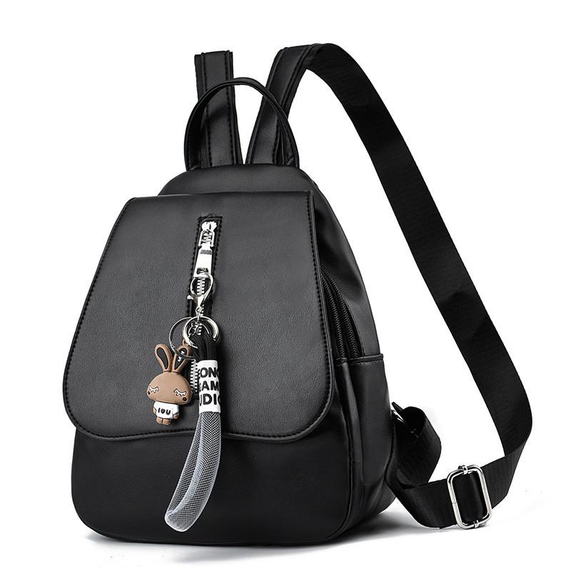 Trendy Colorful Large Capacity Backpack For Women Stylish Chic Durable Pu Material