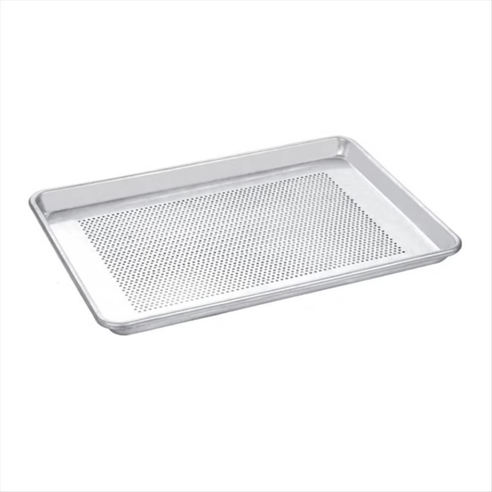 Rectangular Aluminum Zinc Zinc Alloy Baking Plate Rustproof Grill Steaming Tray Kitchen Baking Sheets  Food