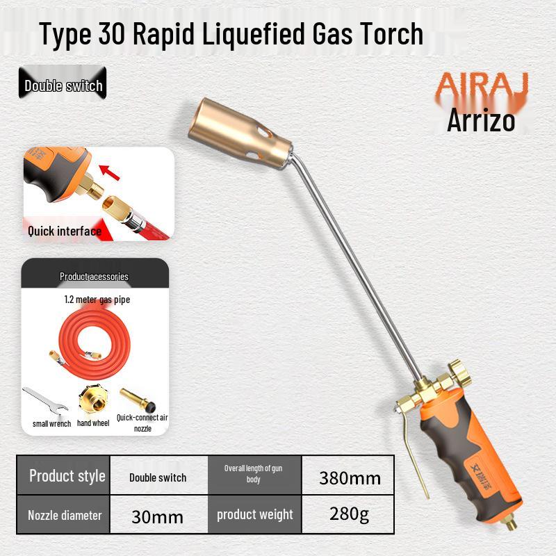 Liquefied Gas Torch for BBQ and Household Use - Arrizo