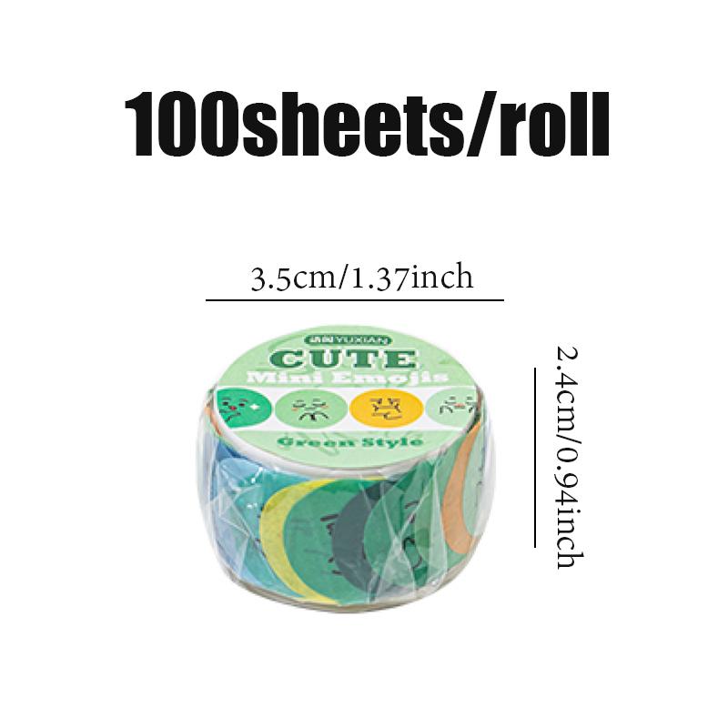 4Styles X 100sheets/Roll Joyful Moments die-cut Washi Tape Stickers Sealing Sticker DIY Handbook Collage Phone Case Photo Frame