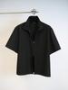 GOZER Zip-Up Half Shirt Jacket