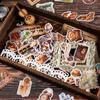 Vintage Old Items Mega Collection Sticker Set, 300pcs No Repeat, Europe and America Style Journal Collage Decor Material, Studen