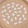 30 pieces of zinc alloy silver envelope ornaments, DIY jewelry pendant for handmade necklaces and earring accessories