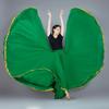 720-degree Large Swing Skirt, Double-layer Phnom Penh Chiffon Skirt, Xinjiang Dance Costume, A-line Skirt, Folk Dance Skirt