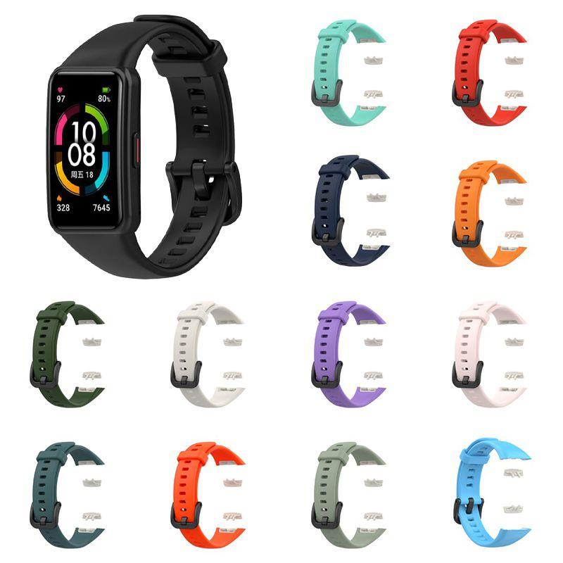 Adjustable Silicone Strap For Huawei Honor Band 6