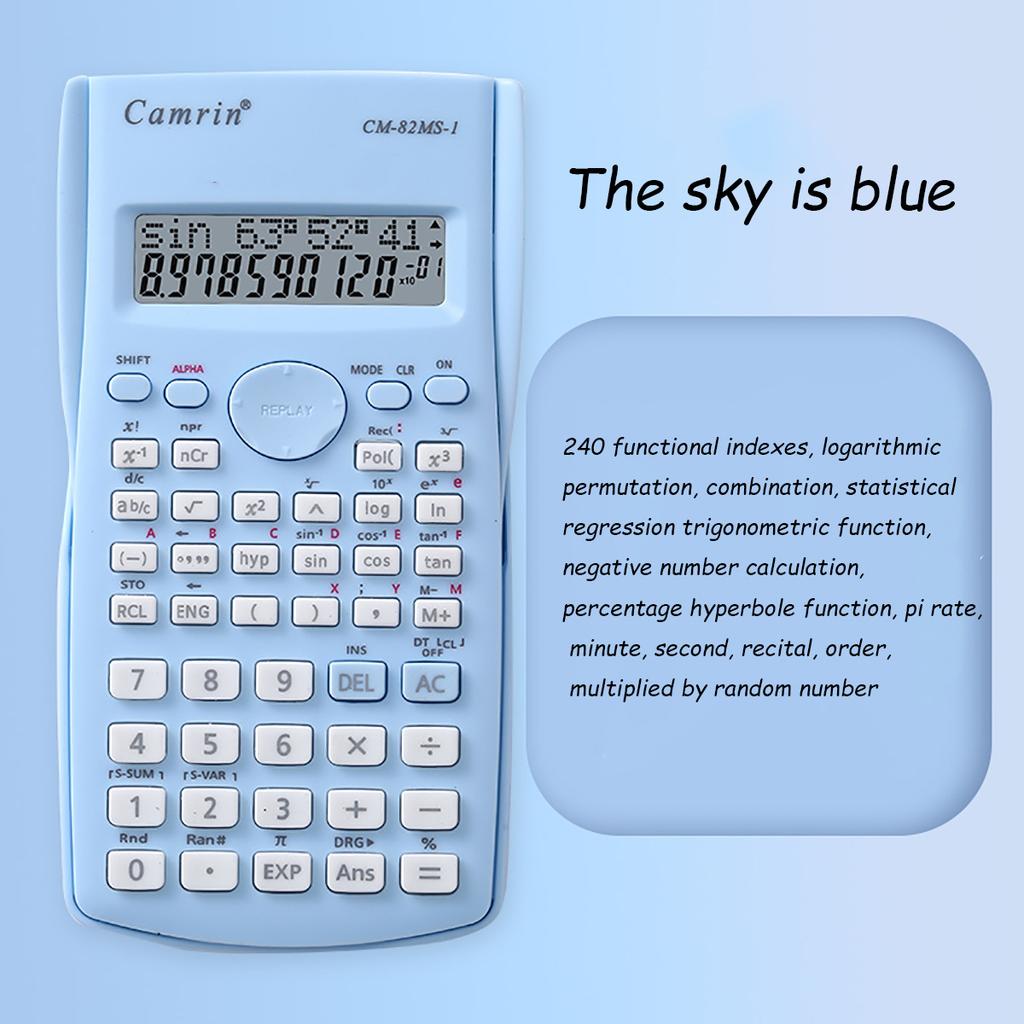 Functions 10-digit Calculator for Students Intermediate Exam Back To School Teaching Supplies Financial Accounting Tools