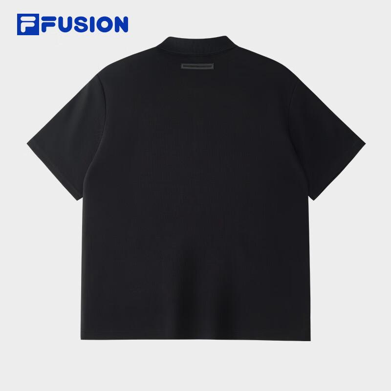 Fila Men's Relaxed Fit Knit Polo Shirt