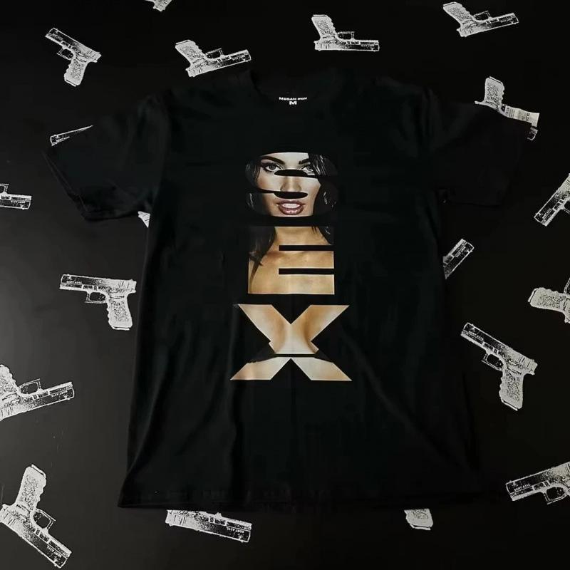 Fashion Women T-Shirt 2026 New Letter Printed Women Pure Cotton Oversi S чёрный