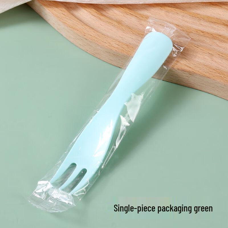 Fánshùn Individually Wrapped Disposable Two-Tine Dessert Forks