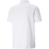 Puma Logo Printed Straight Cut Short Sleeve Polo Shirt Men polo shirts White 586676-02