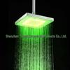 Soffione Doccia Quadrato LED Cambia Colore da 8" con Soffione Superiore Sensibile alla Temperatura - Modello 8030-C1