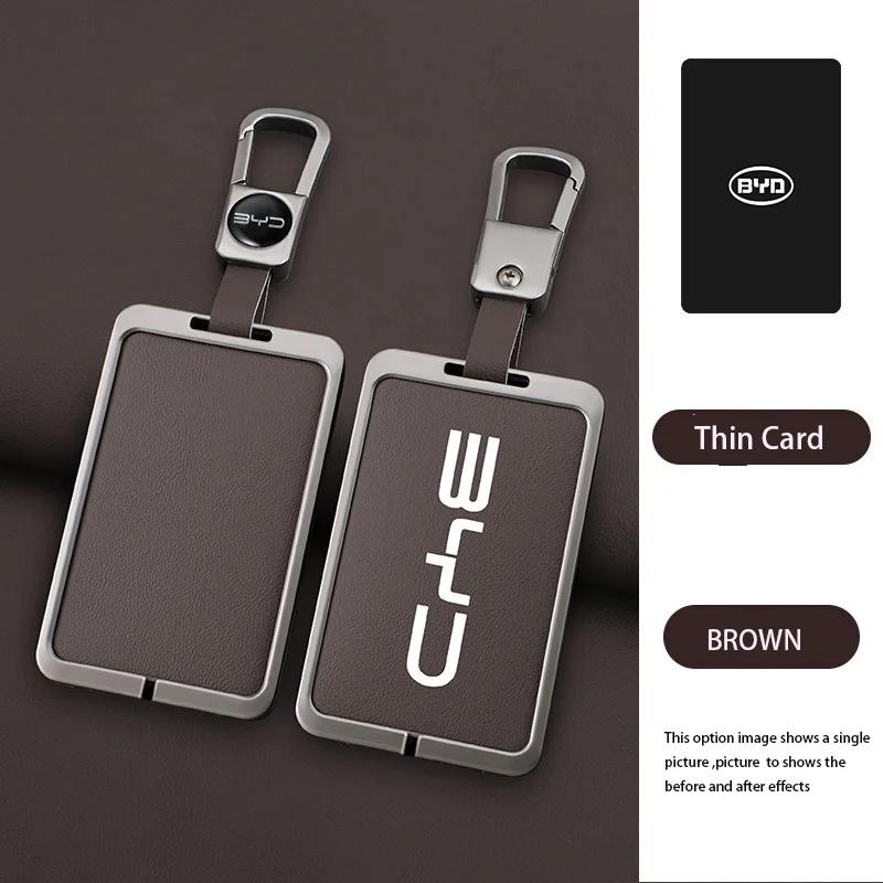 

Interior Mouldings Car NFC Card Remote Key Cover Fob Case Protector Holder Shell For BYD Tang DM Han EV Song PRO Qin PLUS DMI Ke