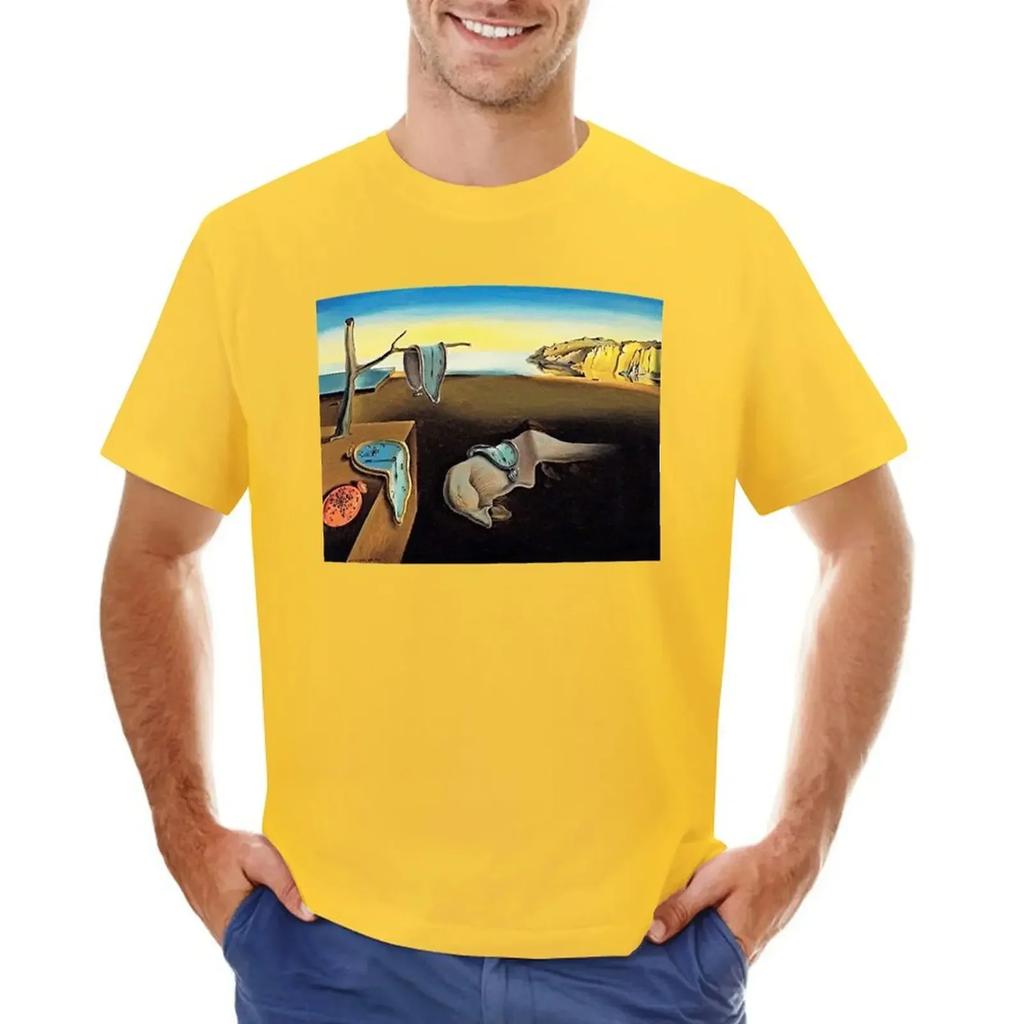 DALI, Salvador Dali, The Persistence of Memory, 1931. T-shirt Shirts Graphic Tees Plus Sizes Vintage Clothes Men T Shirts