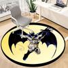 1pc Batman Logo Office Round Area Rug, Under Office Chairs Bedroom Living Room Home Decor, Room Deco, Available in Various Sizes