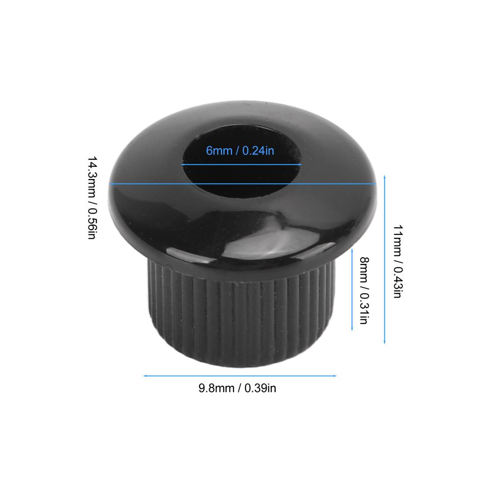 12 Sztuk Krzemień Konwersji Klucza Gitary Akustycznej 10mm Plastikowy Adapter Zestaw Akcesoriów Zestaw