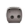 Hometime Cushion Shape Alarm Clock Sweep/Cres Silver