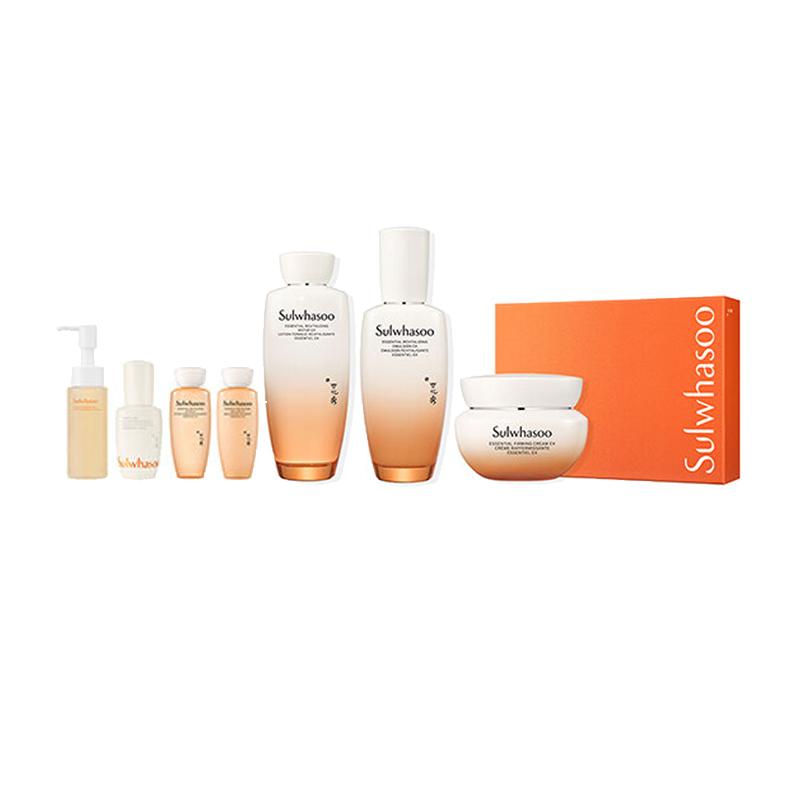 Sulwhasoo Nourishing And Radiant Glow Firming Box Skincare Sets Soothing Seven-Piece Set