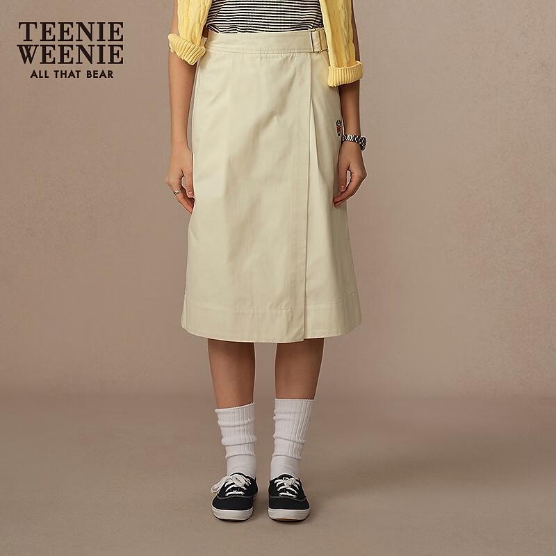 Teenie Weenie Women's Asymmetric Mid-Length Skirt