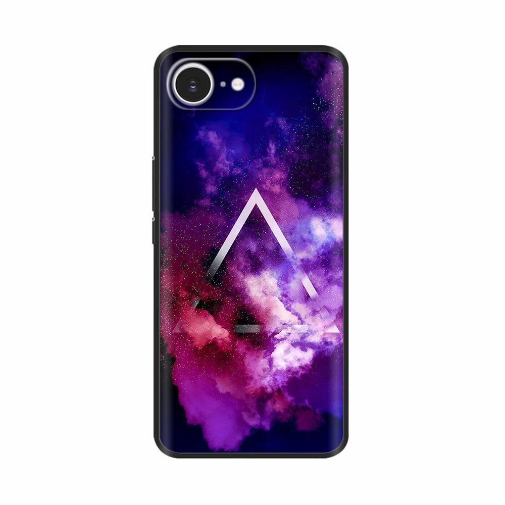 Luxus Silikon Hülle Für iPhone 16e SE 2025 Rückabdeckung auf Für Apple SE4 iPhone 16E A3409 Handy Hüllen Blumen Bemalte Hüllen Schale