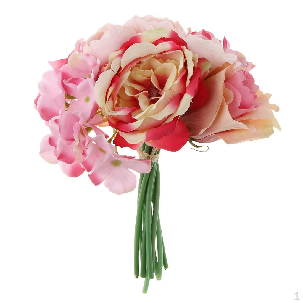 

Bouquet Bridal Party Flower Girl Supplies DIY рожевий