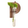 Home Ornaments Hydroponic Planter Shelf Wooden Wall Decoration Wall Mounted Planter  Plant Lover