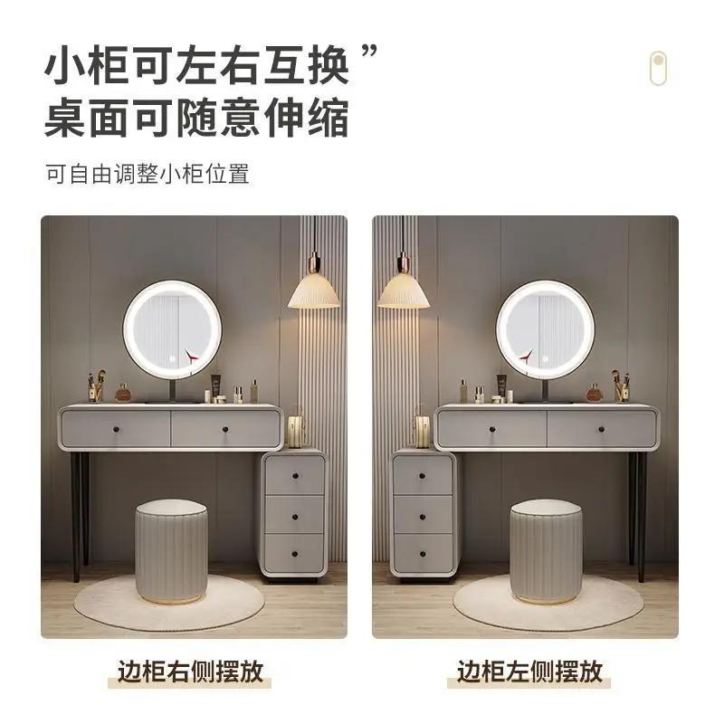 Modern Mirror Dressing Table Minimalist Nordic Make Up Vanity Tables Dressing Small Tocador Home Furniture