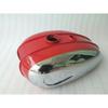 BSA C15 CHROMED AND RED PAINTED STEEL GAS FUEL PETROL TANK |Fit For