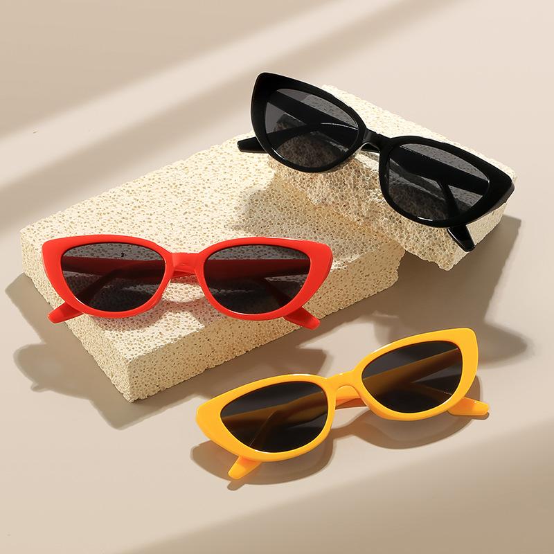 Pink Women Cat Eye Sunglasses Retro Premium Sun Glasses Men Sun Protection Fashion Eyewear Luxury Uv400