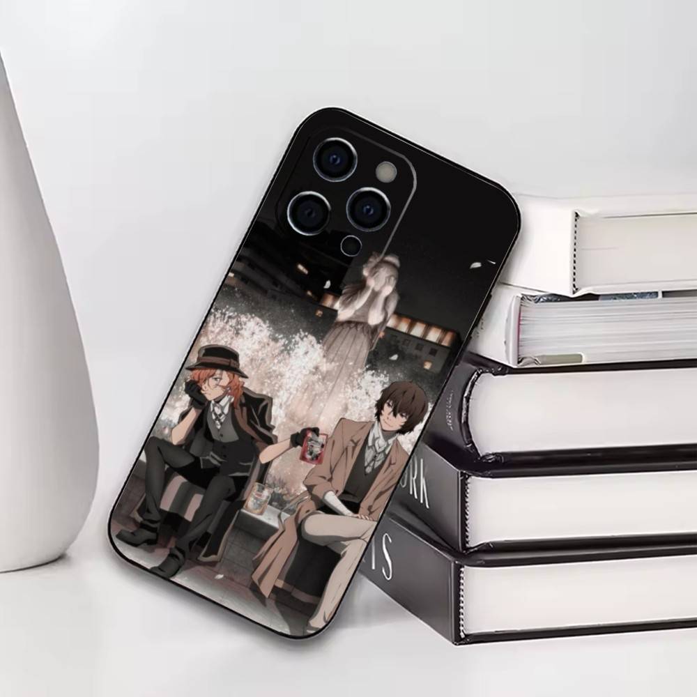 Bungo Stray Dogs  Phone Case For iPhone17,16,15,14,13,12,11 Plus,Pro Others Soft Black Cover