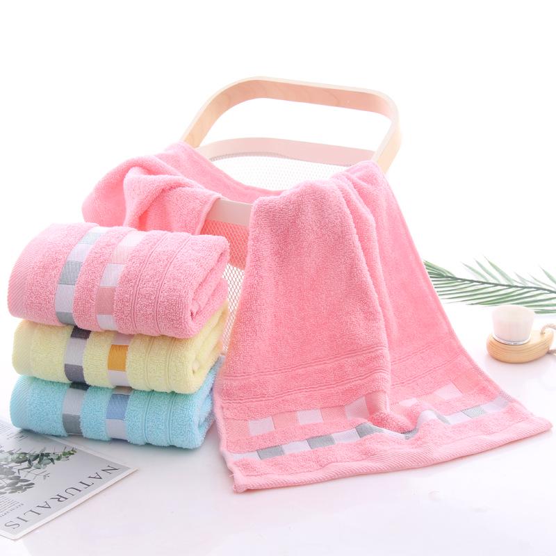 

Thick Cotton Double-Sided Soft Absorbent Quick-Drying Face Towel for Adults 32*72cm