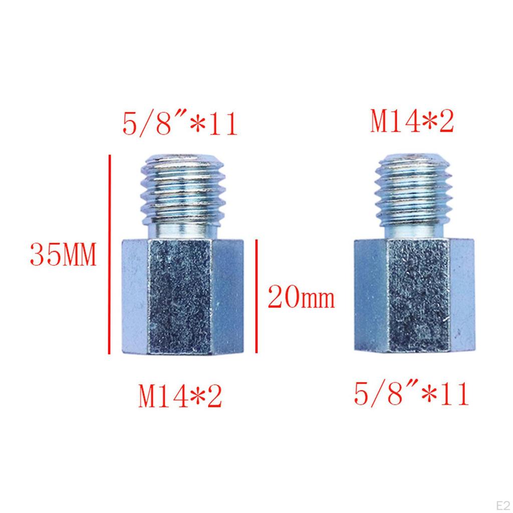 M14 to 5/8 Angle Grinder Adapter Polisher Interface Connector Durable Power Thread