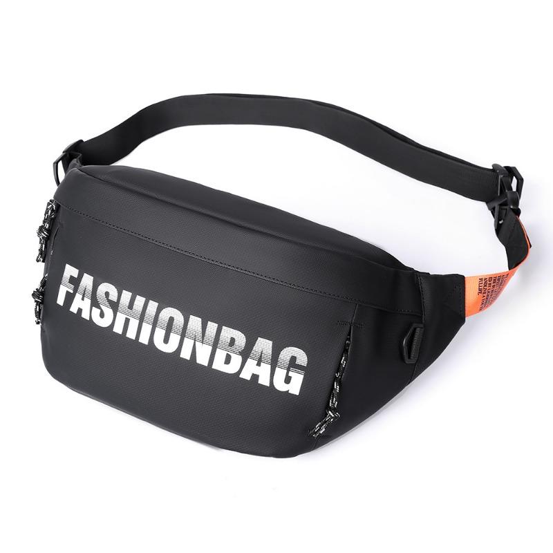 New messenger bag men's trendy multi-functional breast bag fashion casual men's bag commuting simple messenger shoulder bag