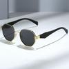 Trendy Polygon Metal Sunglasses For Women & Men New Fashion Glasses With Decorative Elements Stylish Shades For Every Occasion