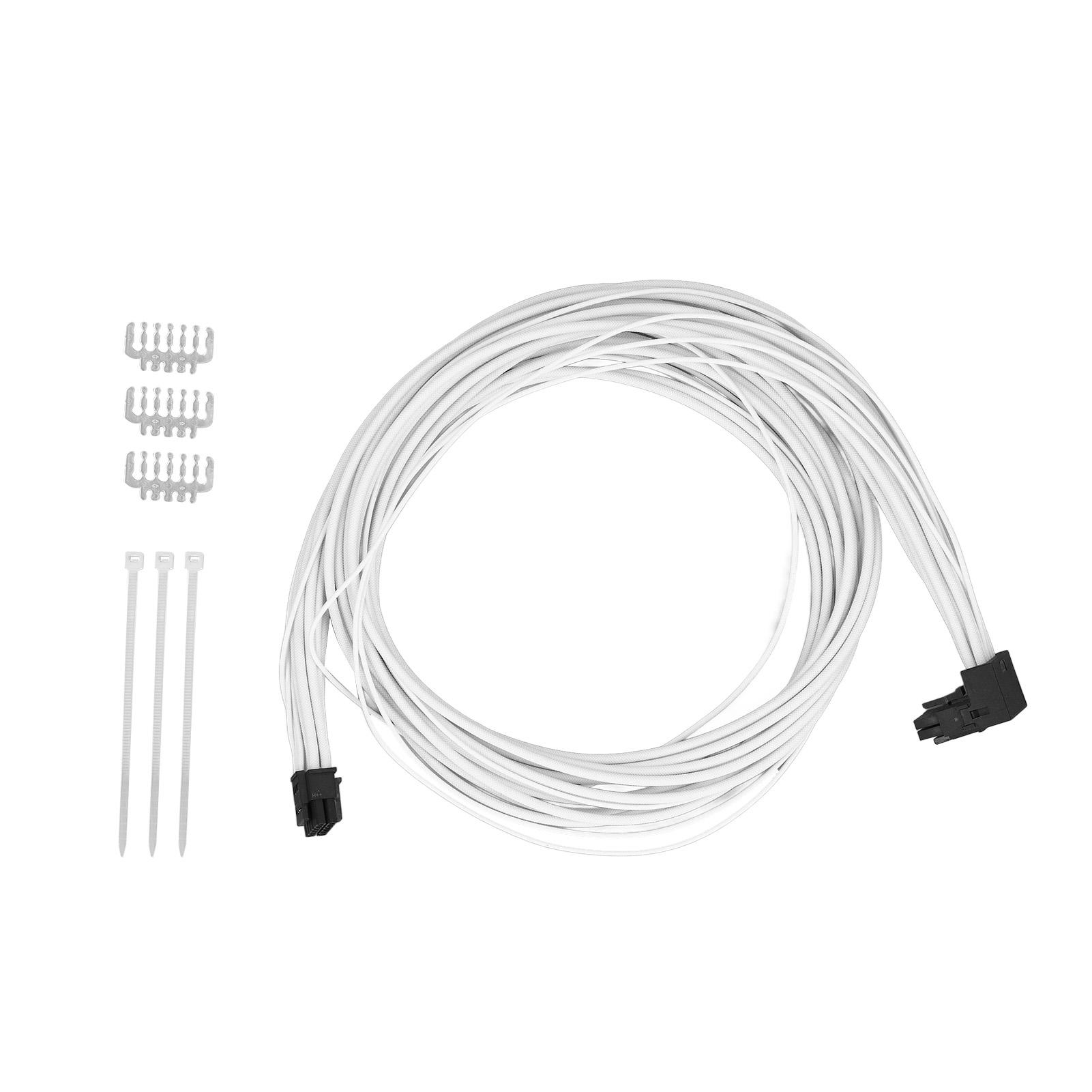 

Кабель модуля живлення 12 4P до 12 4P з вигином 90 градусів 700 мм 600 Вт для 12VHPWR PCIE .0 3090Ti 4090 4080 TYPE A