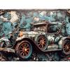 Vintage Classic Car Metal Tin Sign Retro Garage Decor Rustic Wall Art Men Gift