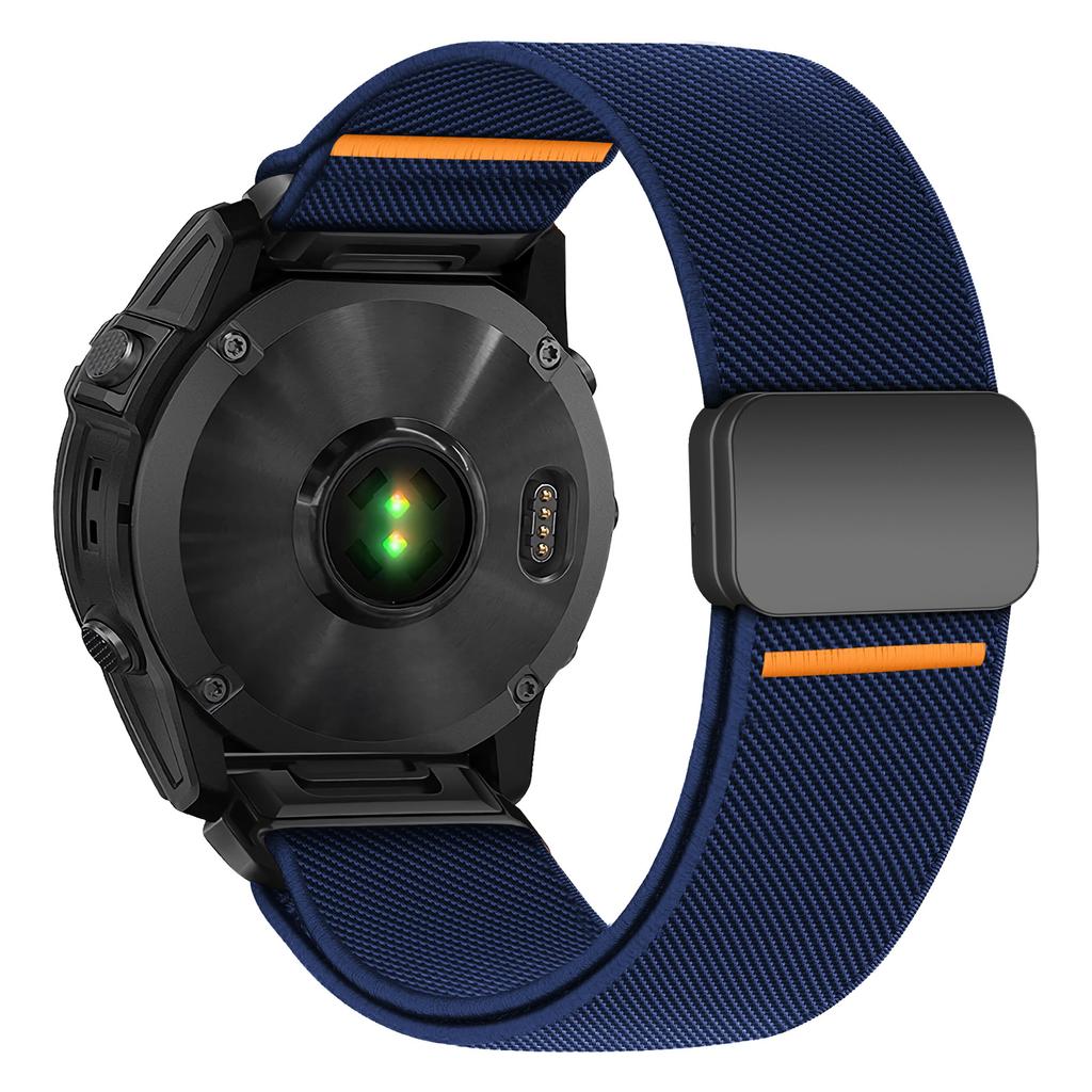 Magnetic Nylon Band For Garmin Fenix 8 7 Pro 7S 6X 6 5Plus Venu 3 Tactix 7 bracelet correa Fenix 8 7x 26mm 22mm Quick Fit Strap