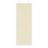 Cream Pleated Blind 80X200 Cm Fabric Width 79.4 Cm