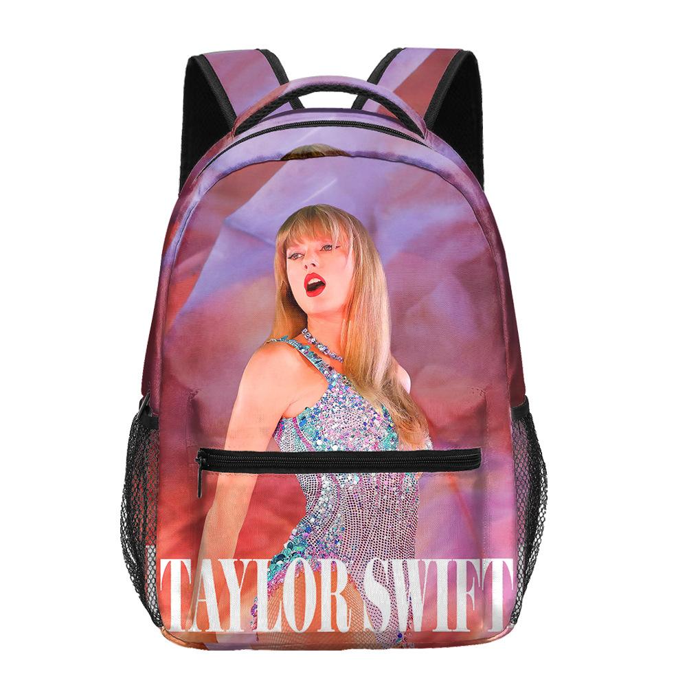 Taylor Swift Grund- und Sekundarschulrucksack, Kinderrucksack, Vollständig bedruckter Rucksack