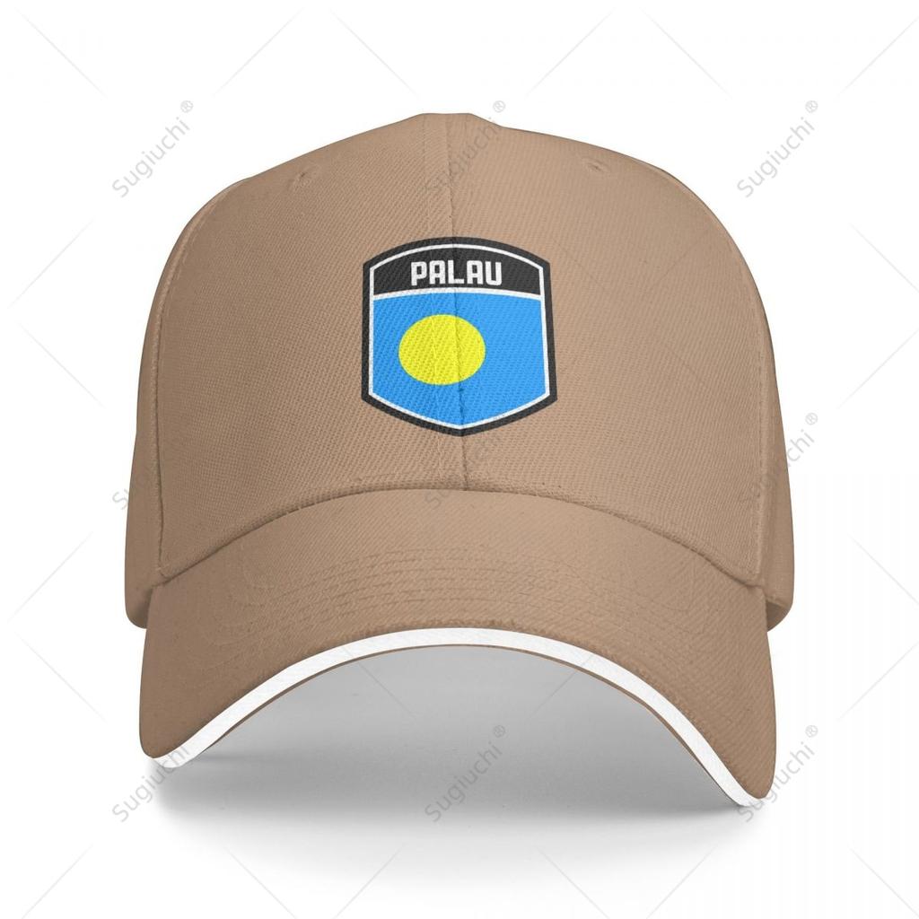 Multifunction Palau Flag Shield Sandwich Baseball Cap Unisex Sports Casual Caps Golf Hat Fishing Outdoors