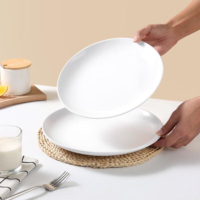 Baijie A5 Melamine Commercial Serving Plates 10 inch