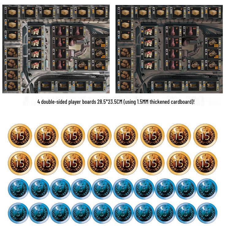 Birmingham Industriella Revolutionen Brädspel för 2-4 Spelare - Vuxen Avslappnat Party