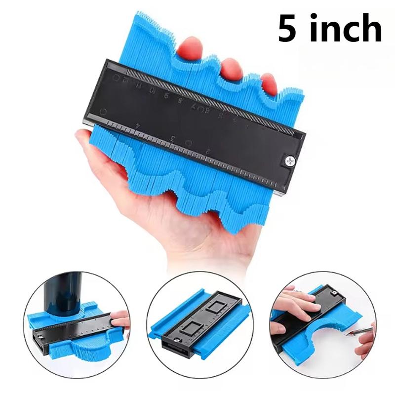 Plastic Profile Copy Gauge Contour Gauge Duplicator Tiles Wood Marking Tool Tiling Laminate Tool Floor Measuring Tool