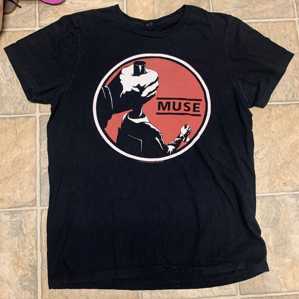 Muse Band Mind Control 2013 Tour T-shirt Cotton For men Women S-4XL BO1119 Unisex T-Shirt M