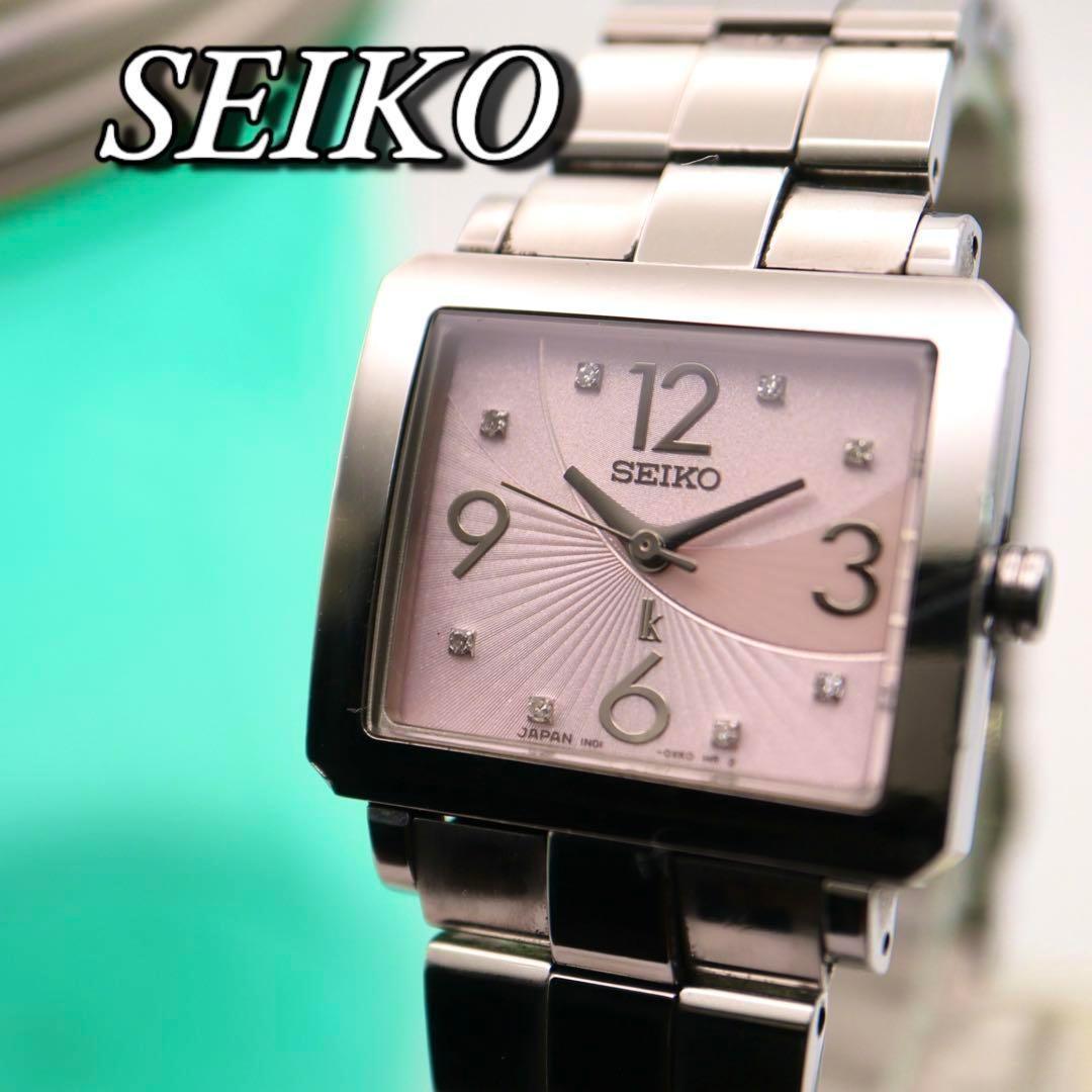 

[USED] SEIKO Lucia Silver 8P Diamond Women s Watch 935